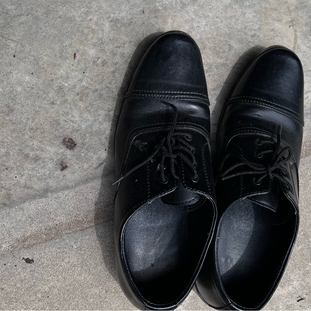 Classic Black Men's Dress Shoes